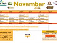 November 2023 Calendar 