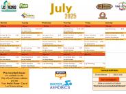 July schedule 