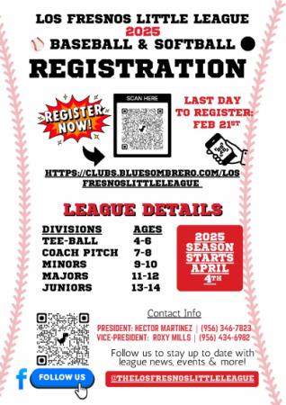 Los Fresnos Little League 2025 Season